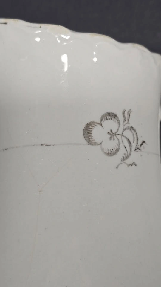 WHITE MYOTT SON AND CO PORCELAIN FLOWER JUG - photo 5