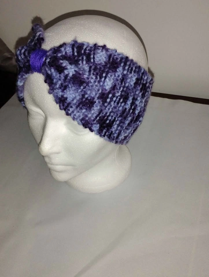 Homemade knit headband - photo 2