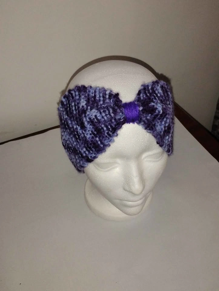 Homemade knit headband - photo 3