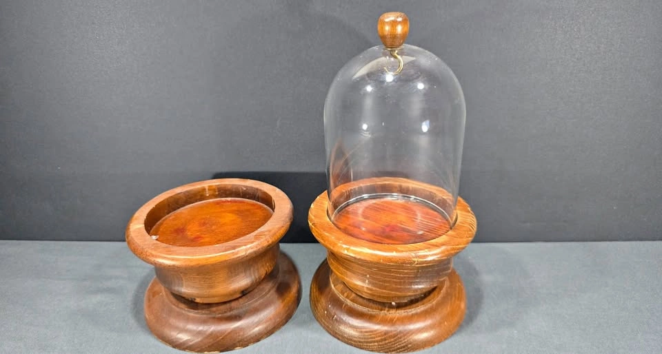 Pocket Watch Glass Display with Spare Stand