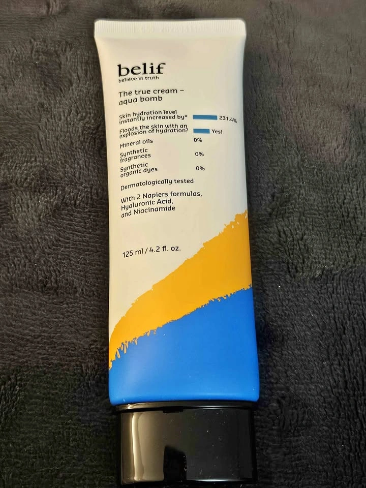 Belif The True Cream Aqua Bomb (125ml) Made in Korea BRAND NEW