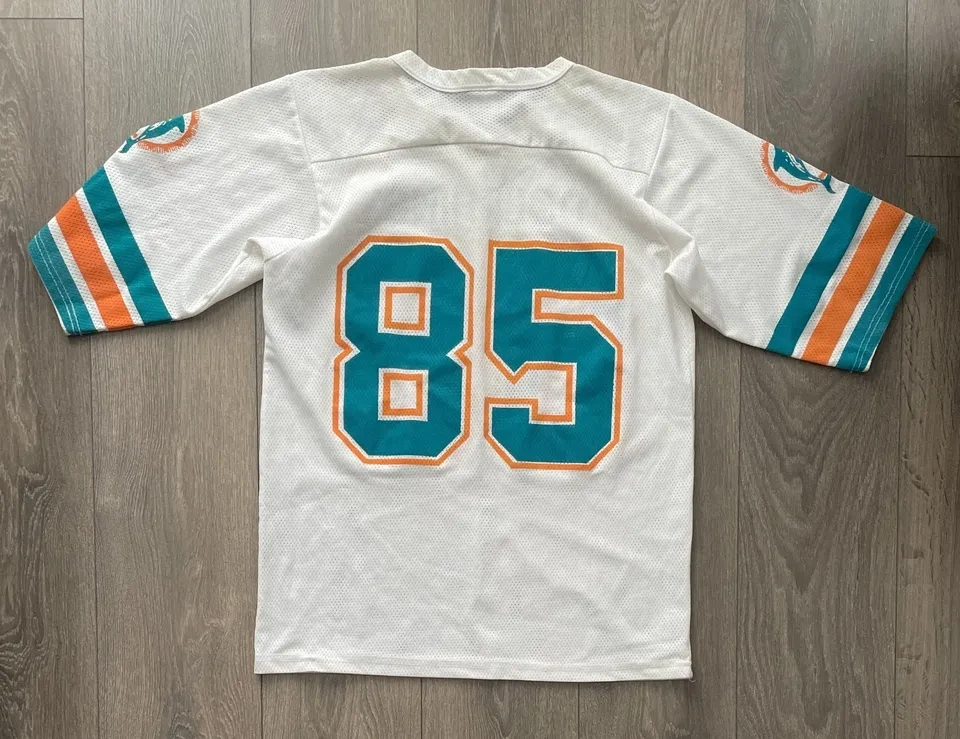 Vintage Ravens Knit Miami Dolphins #85 Jersey Size L - photo 3