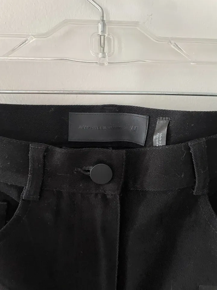 Alexander Wang x H&M Black Skinny Jeans Size 6 - photo 3