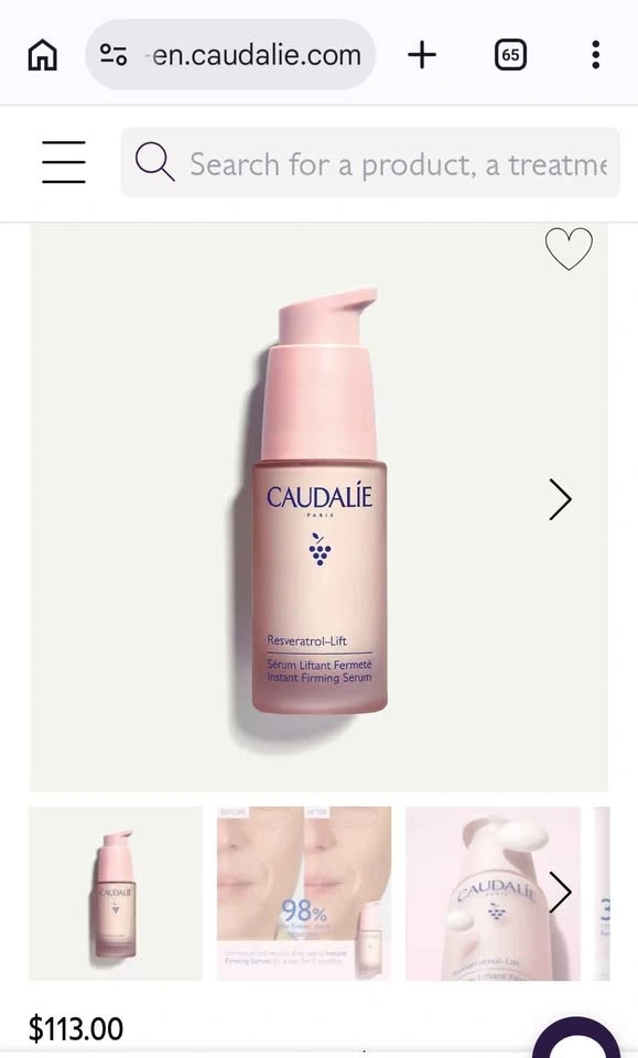 Caudalie Resveratrol-Lift Instant Firming Serum 30ml Made in Fra - photo 2