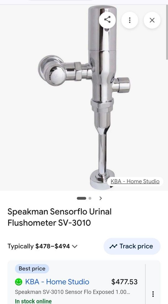 Speakman SV-3010 Sensor Urinal Flushometer - photo 4