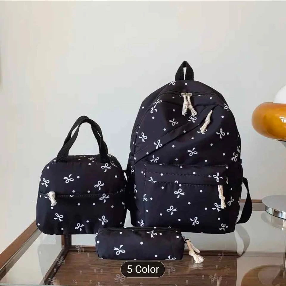 WENAANG Cute Bow Backpack - College, Travel, Lightweight Student - photo 3