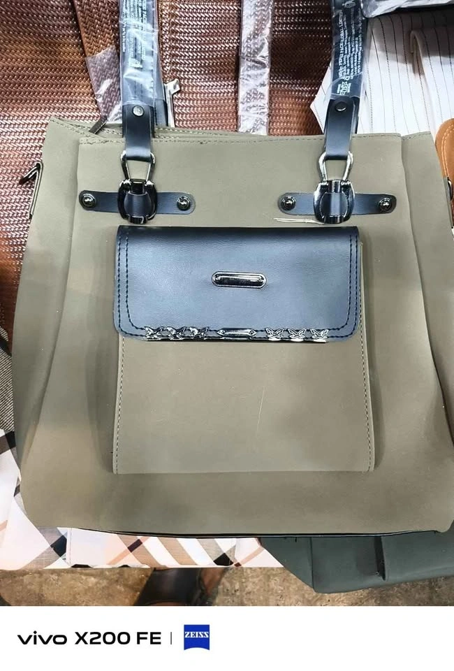 High quality imported large size handbags for women|Office bag|L - photo 5