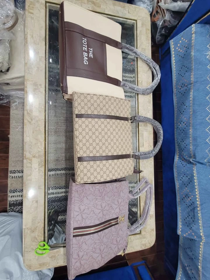 High quality imported large size handbags for women|Office bag|L - photo 3