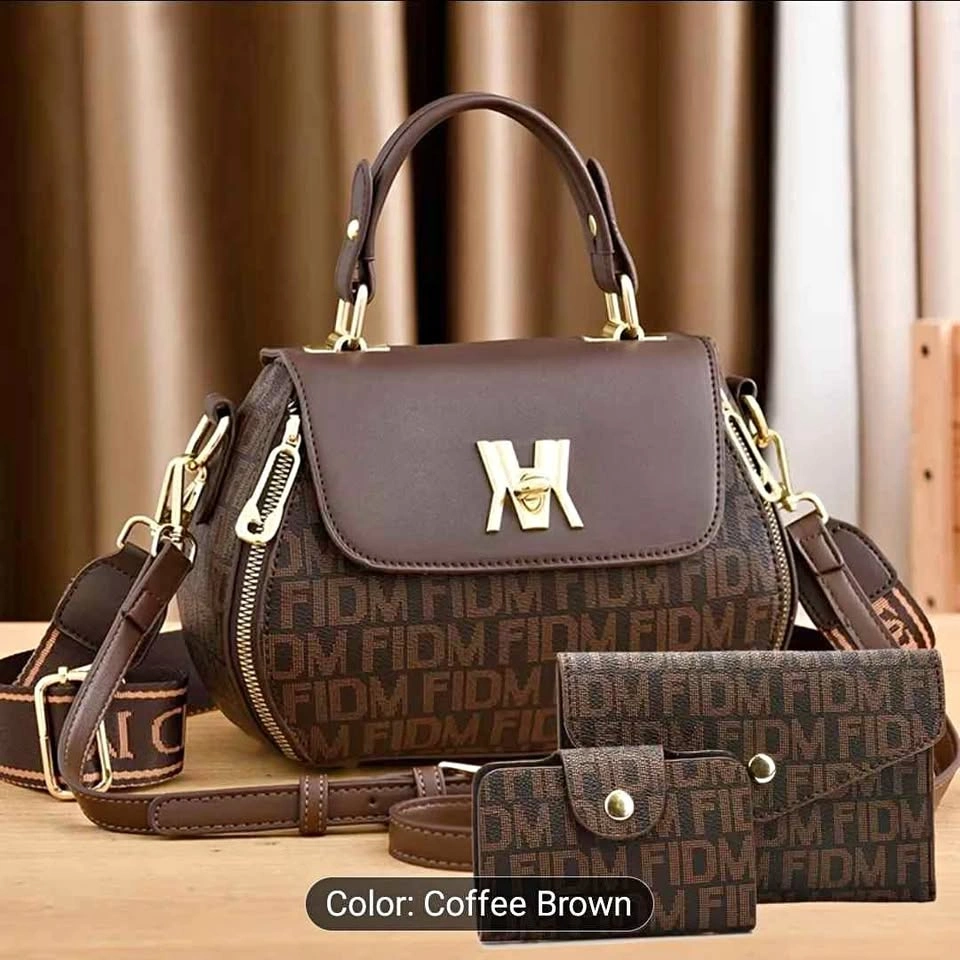 3pcs Set Printed Trendy Single-shoulder Bag