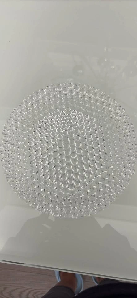 Clear Salad/Dessert Plates (Set of 4)