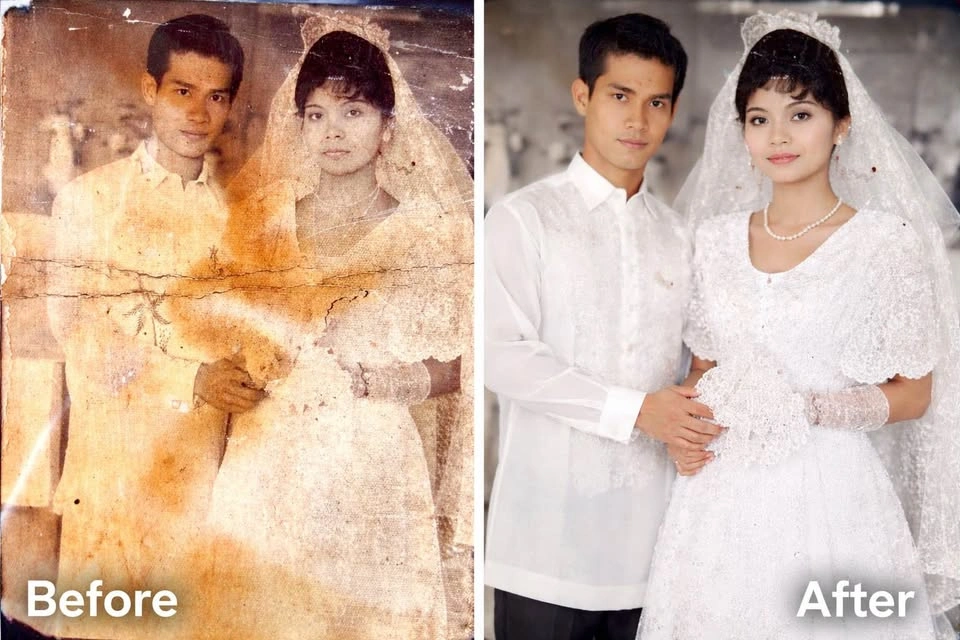Vintage Photo Enhancement & Digital Preservation $15