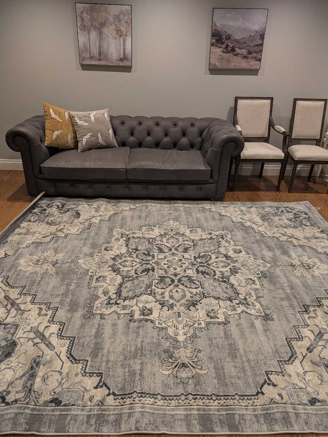 Gertmenian Thomasville Snoh Grey Area Rug 7ft 10" x 10ft - photo 2