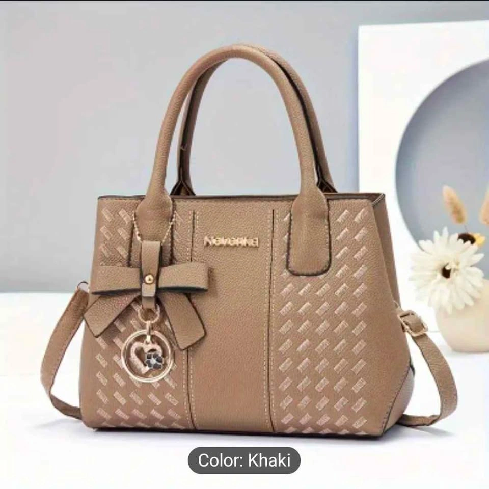 Fashion Embroidery Handbag, Elegant Top Handle Purse - photo 5