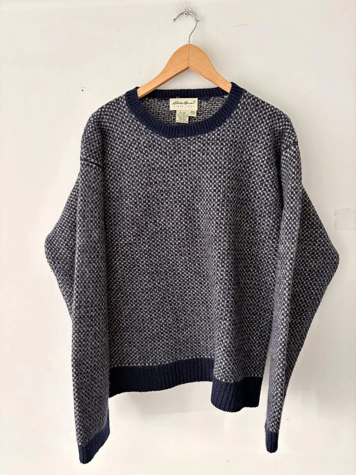 Vintage Eddie Bauer Men's Wool Sweater - Size L