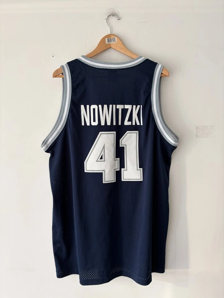 Vintage Nike Dallas Mavericks Dirk Nowitzki #41 Jersey XL - photo 5