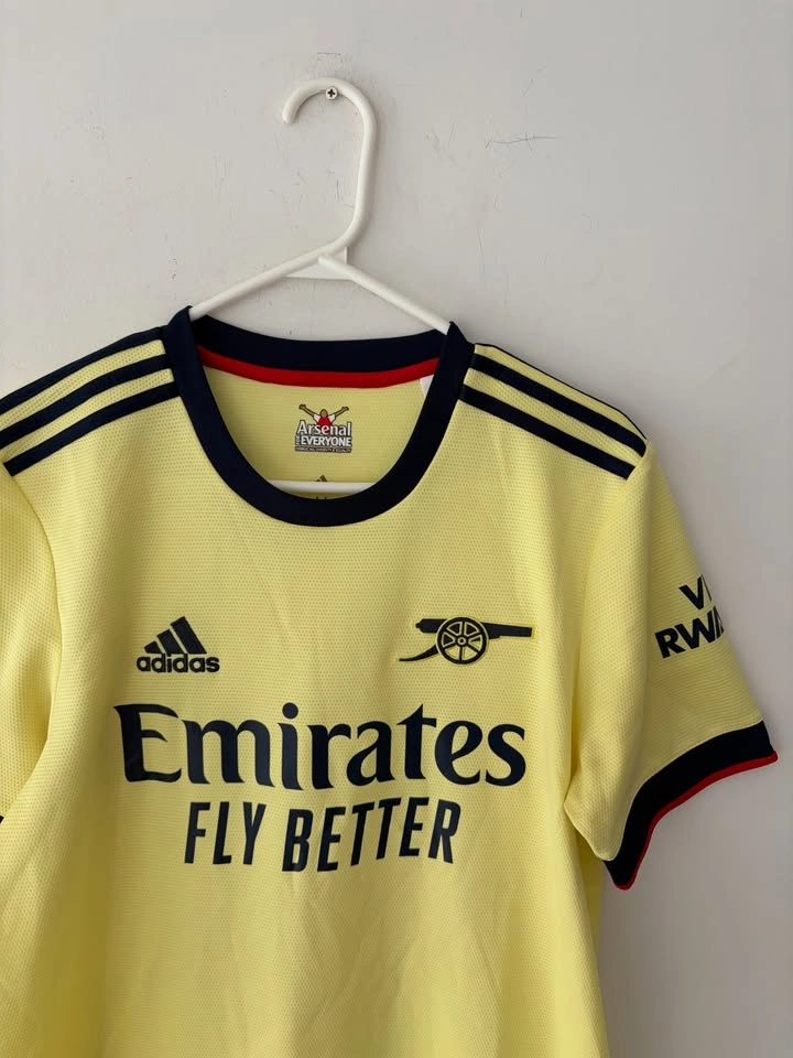 Adidas 2021-22 Arsenal London Away Soccer Jersey Size M - photo 2