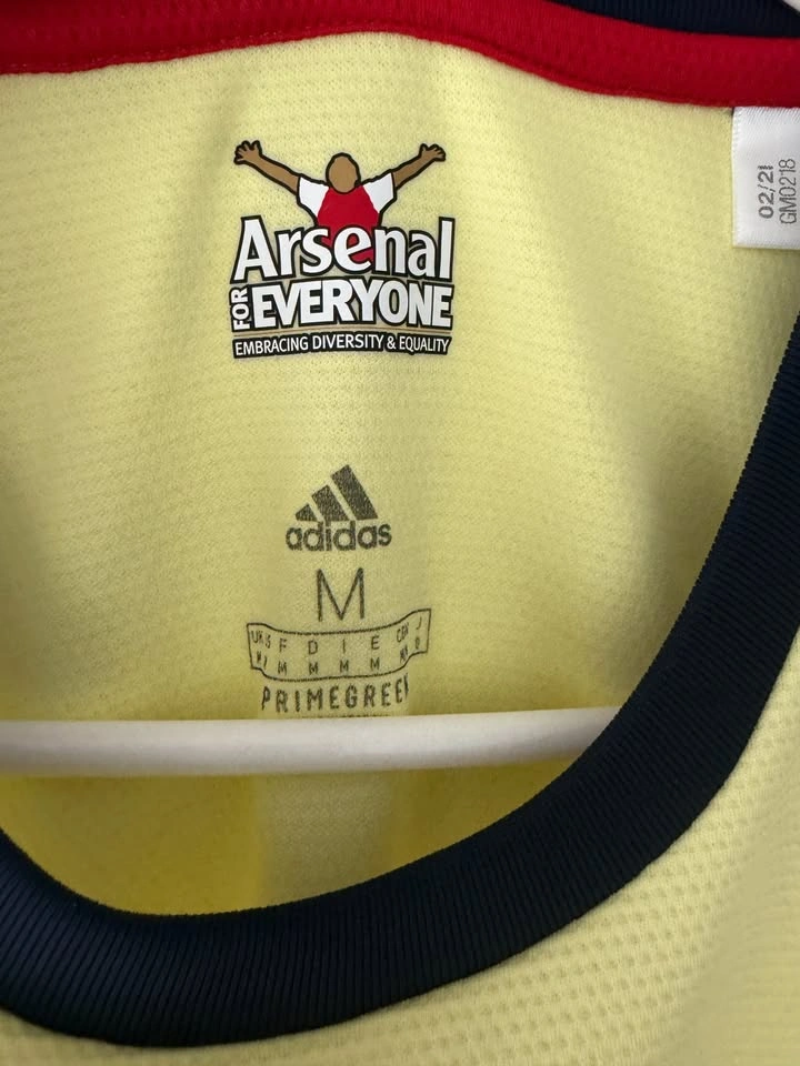 Adidas 2021-22 Arsenal London Away Soccer Jersey Size M - photo 3