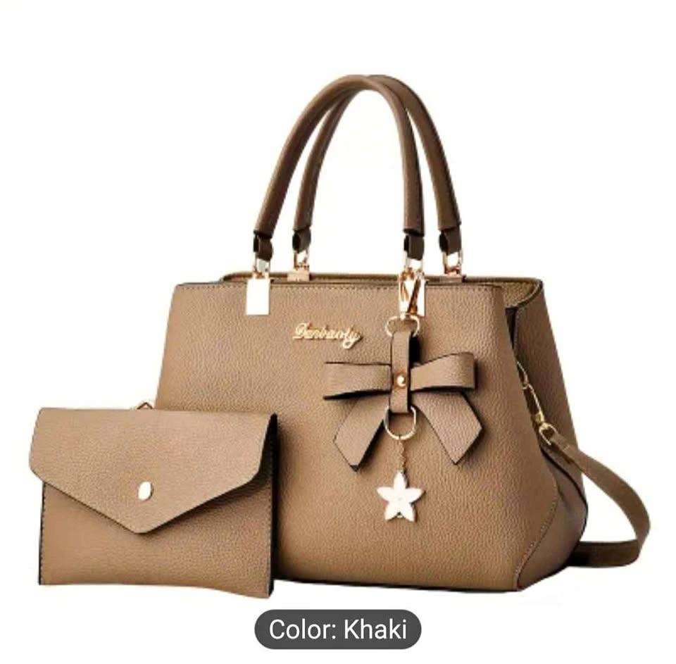 Elegant Black COCOGIGI Handbag Set