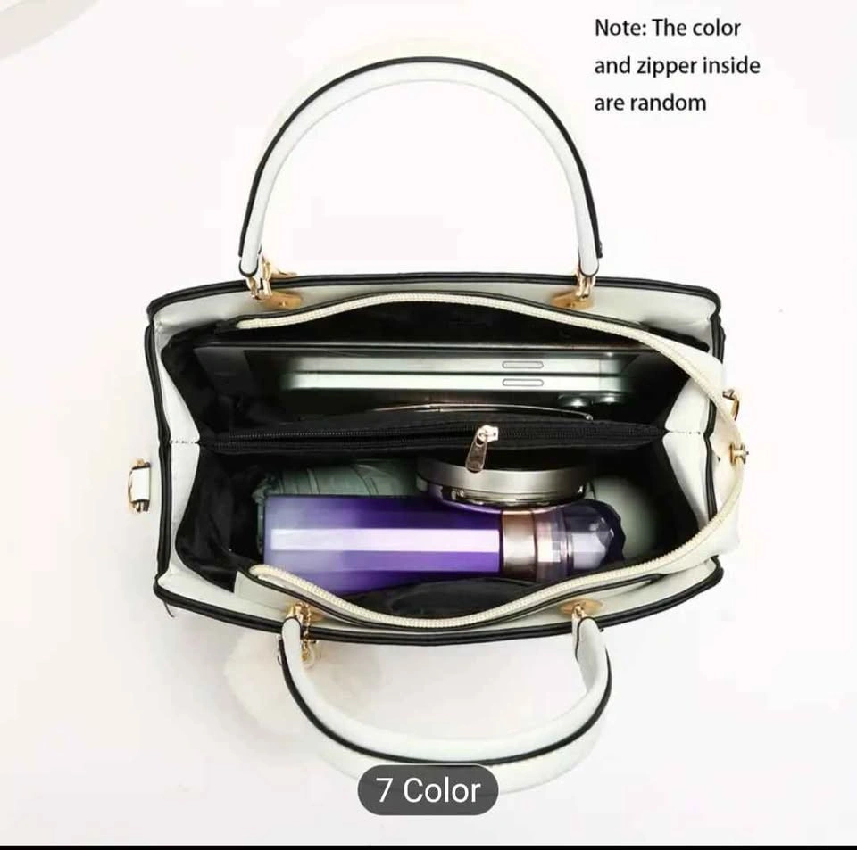 Pom-Pom Handbag - Small Multi-Layer Fashion Bag - photo 2