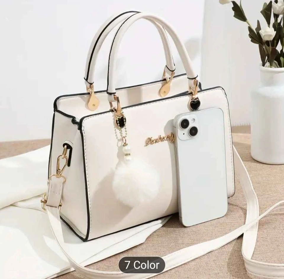 Pom-Pom Handbag - Small Multi-Layer Fashion Bag - photo 4