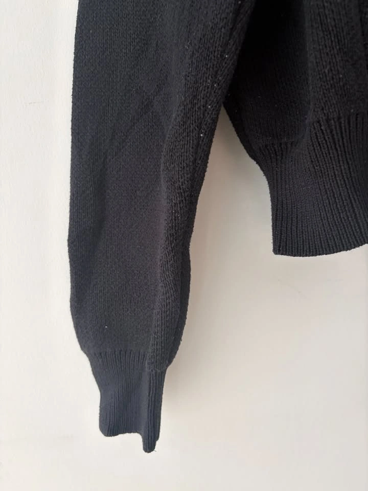 Essentials Fear of God Knit Pullover Hoodie Black Size S - photo 5