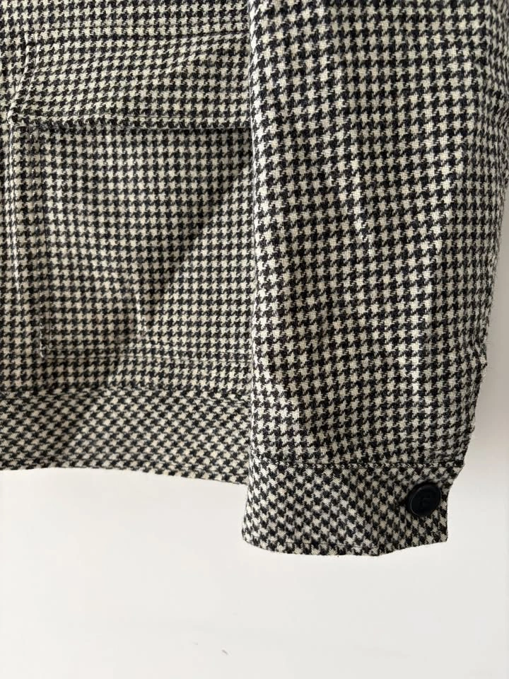 The Kooples Men's Wool Flannel Houndstooth Jacket - Size L - photo 5