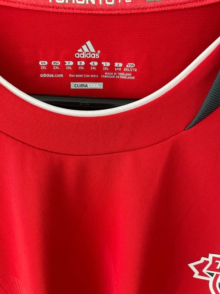 Adidas 2012-13 Toronto FC Jersey Size XXL - photo 2
