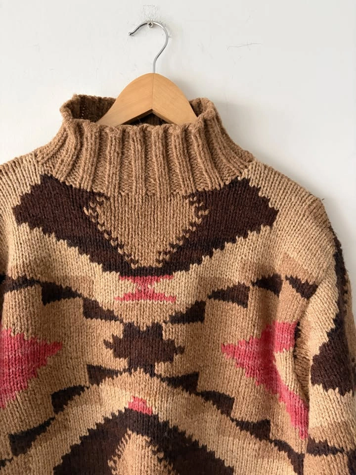 Ralph Lauren Polo Country Aztec Wool Sweater - Men's M - photo 2