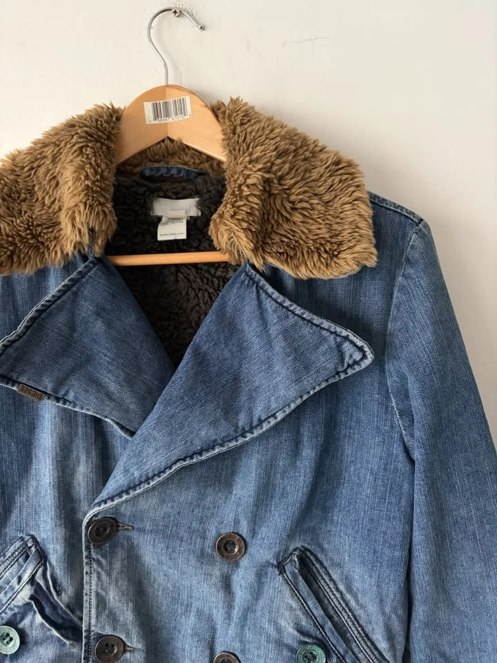 Vintage Diesel Women's Double Breasted Sample Jacket M - photo 2