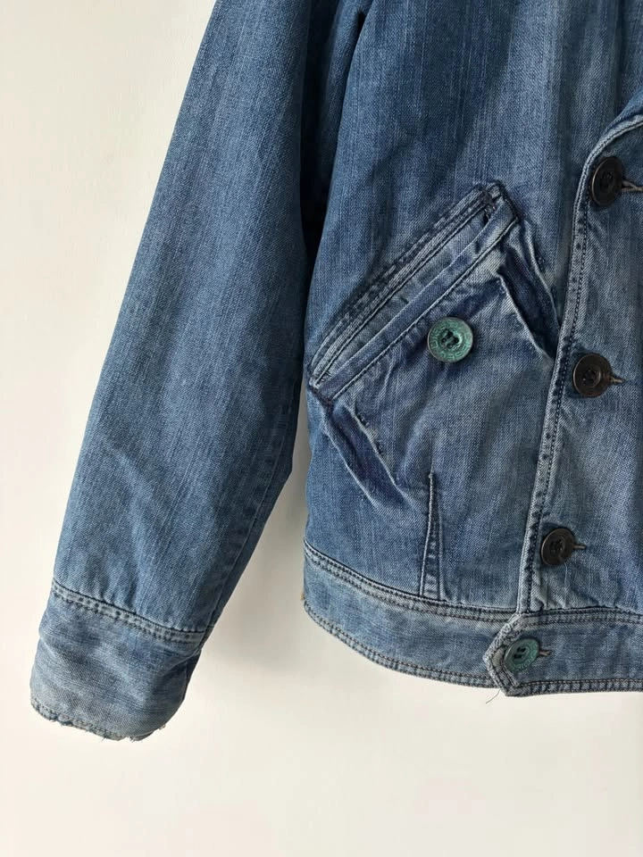 Vintage Diesel Women's Double Breasted Sample Jacket M - photo 4