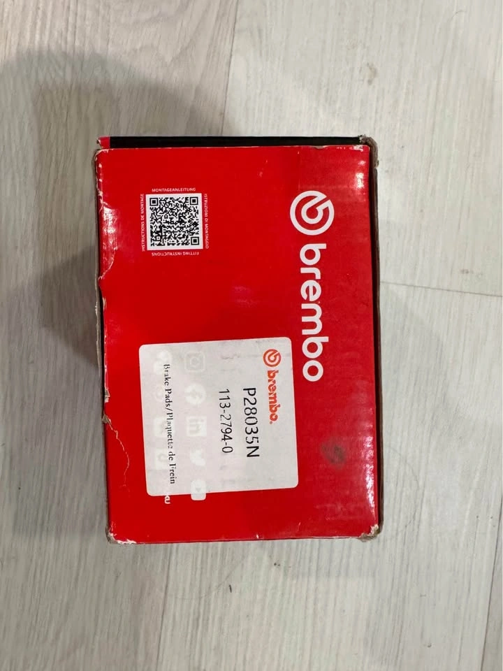 Brembo Prime Ceramic Brake Pads – OEM Quality – NEW (P28035N) - photo 2