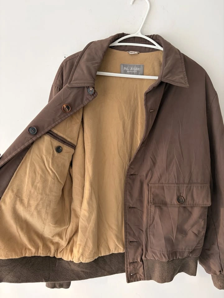 Vintage Pal Zileri Sport Bomber Jacket Size 48 - photo 4