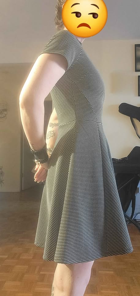 Black&white dress - photo 3