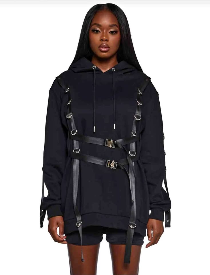 Dolls kill harness hoodie size L