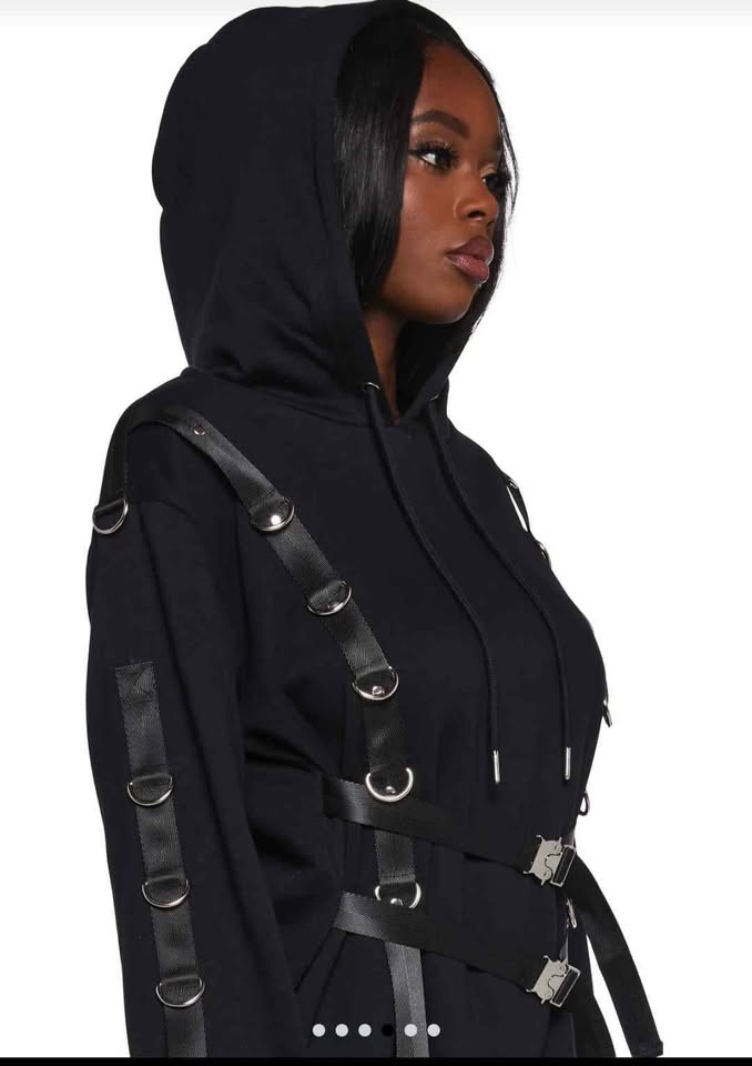 Dolls kill harness hoodie size L - photo 3