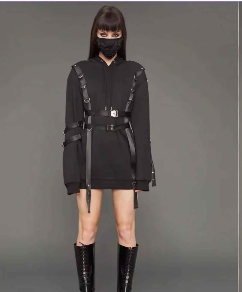 Dolls kill harness hoodie size L - photo 5