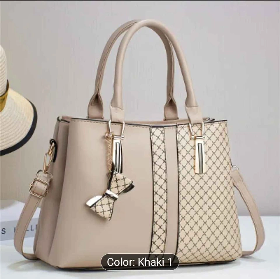 Elegant Floral Print Women's Handbag - Chic Colorblock - photo 3