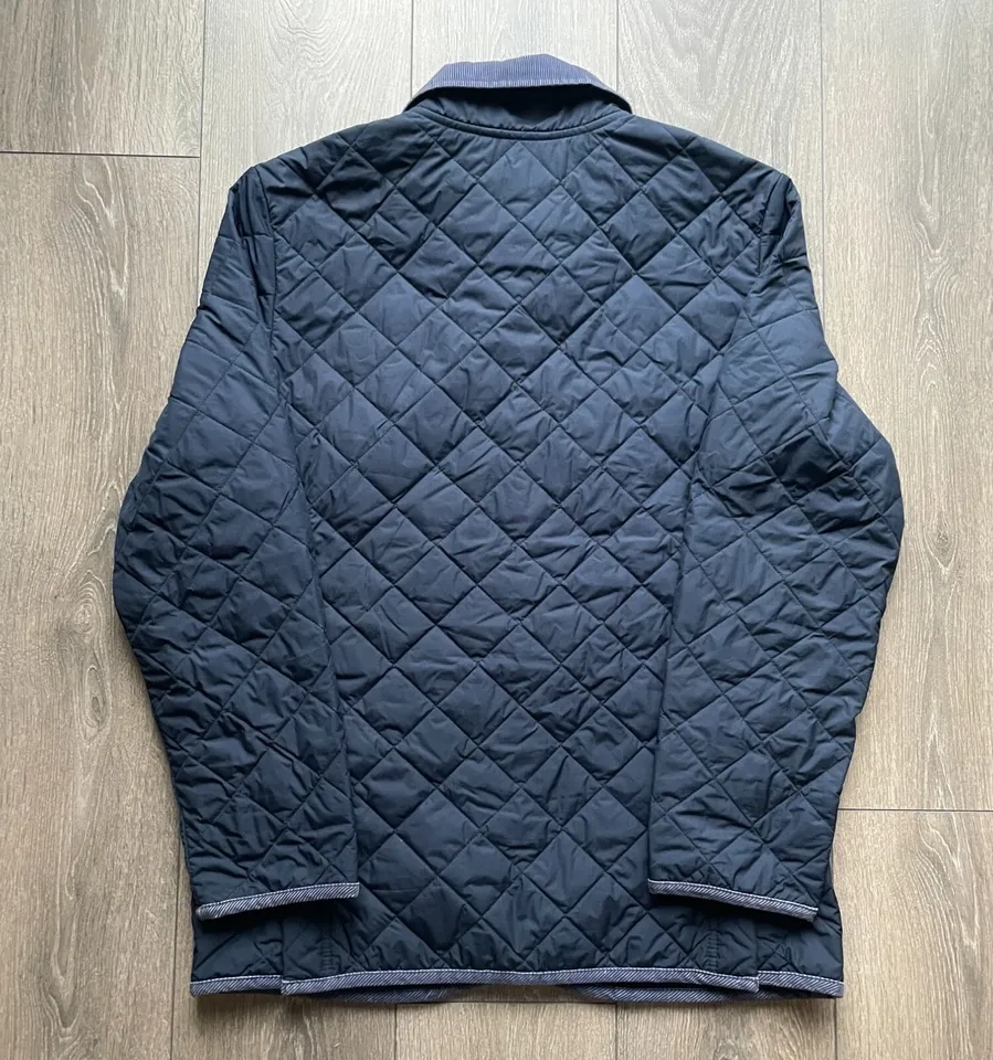 Brooks Brothers Red Fleece Corduroy Quilted Jacket L - photo 4