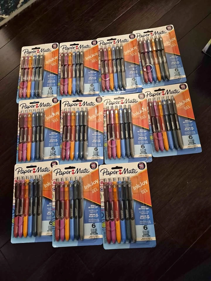 Brand New Paper Mate Inkjoy Gel Pens Assorted 0.7mm