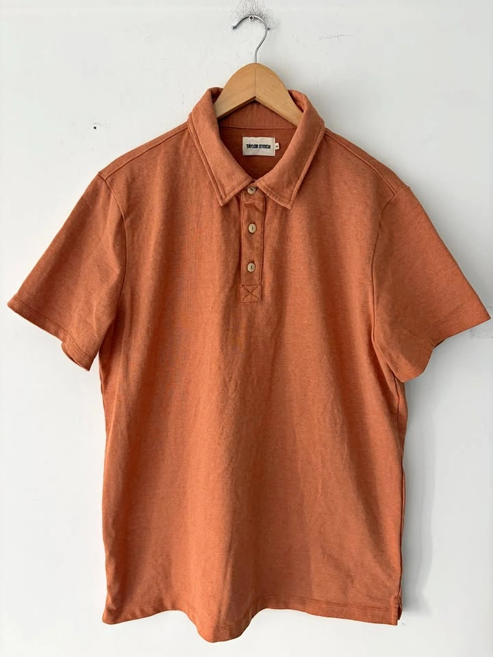 Taylor Stitch The Heavy Bag Polo Shirt Size 44