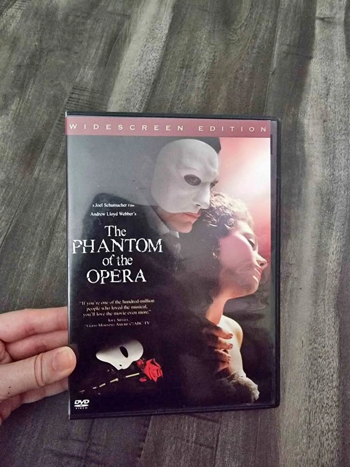 The Phantom Of The Opera Movie DVD