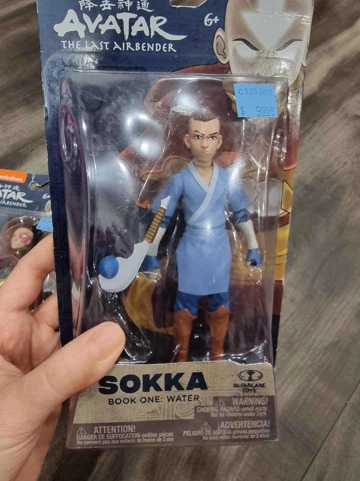 Avatar the Last Airbender Figures Zuko and Sokka - photo 2