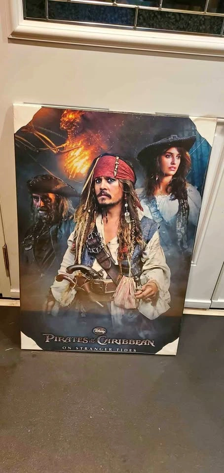 Pirates of the Caribbean Hard Board Poster