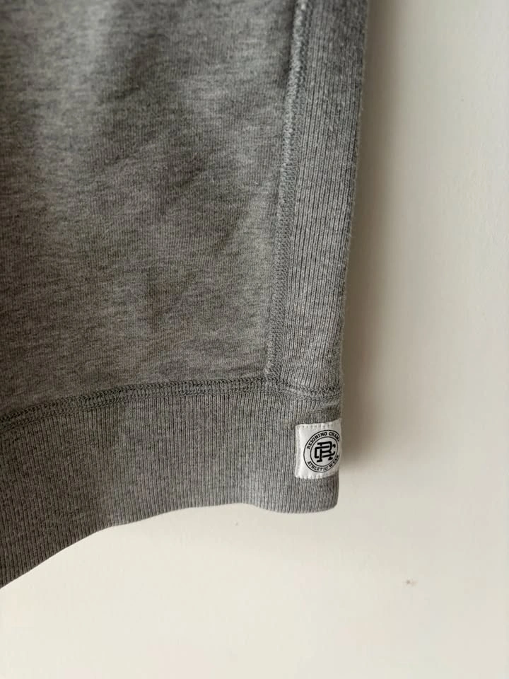 Reigning Champ Athletic Wear Gray Pullover Sweatshirt Size L - photo 3