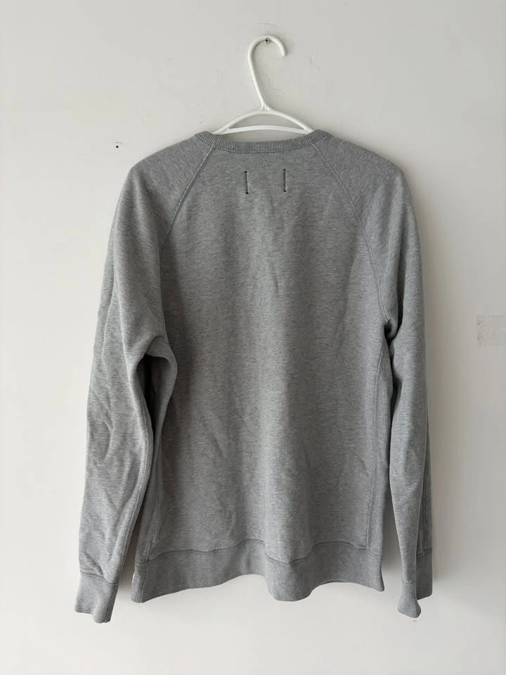Reigning Champ Athletic Wear Gray Pullover Sweatshirt Size L - photo 4