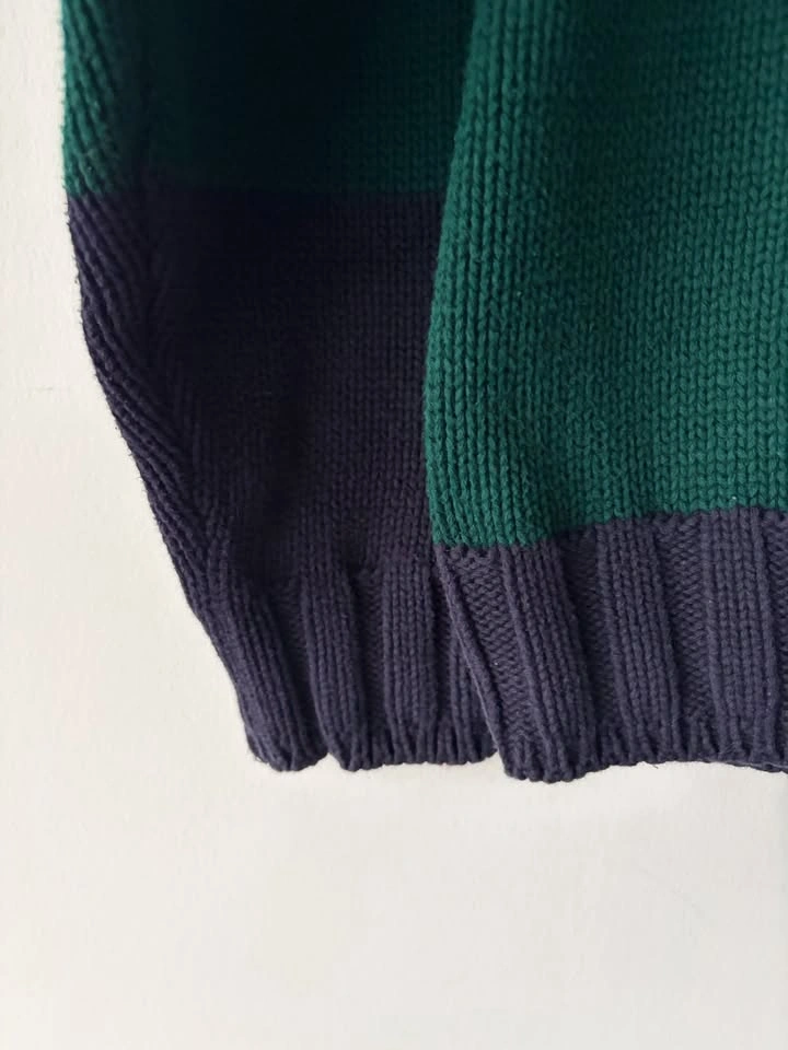 Vintage Gant Sportswear Striped Hand Framed Sweater Size M - photo 4