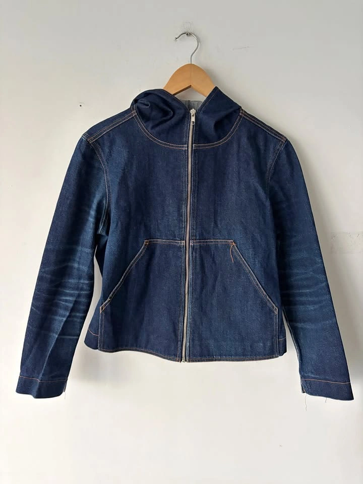Vintage OMO Norma Kamali Denim Jacket Size 10