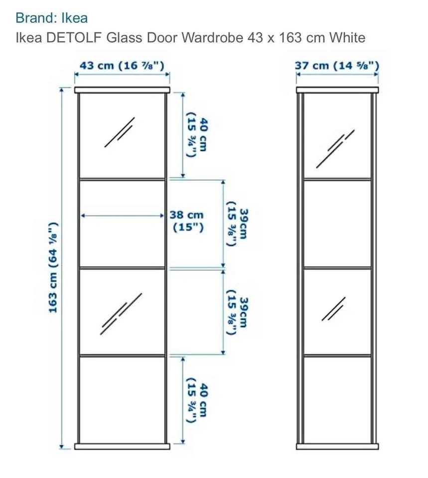 Ikea Detolf Display Shelves - QTY 2 - photo 2