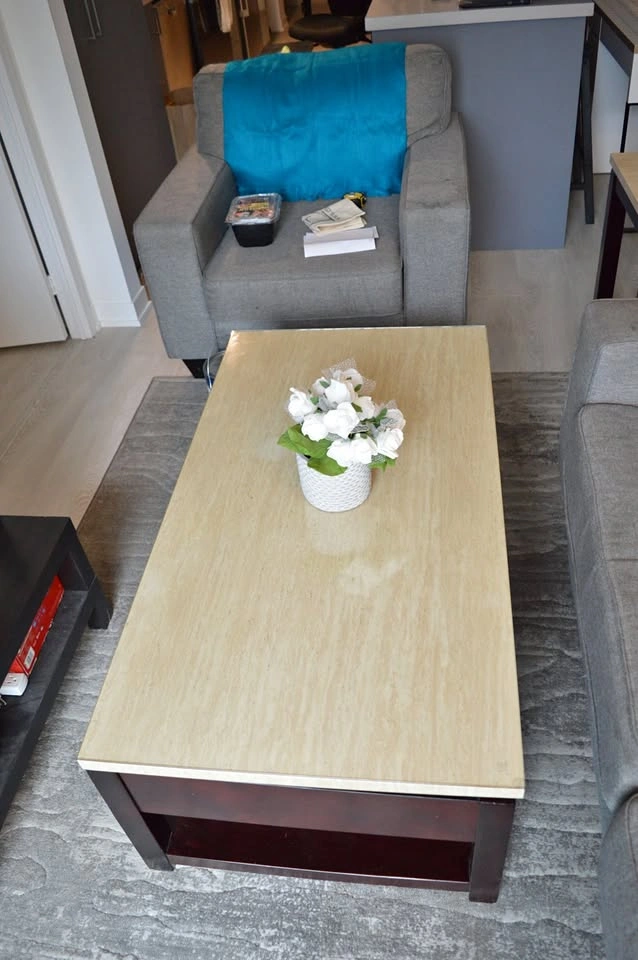 Rectangular Center Table with Storage