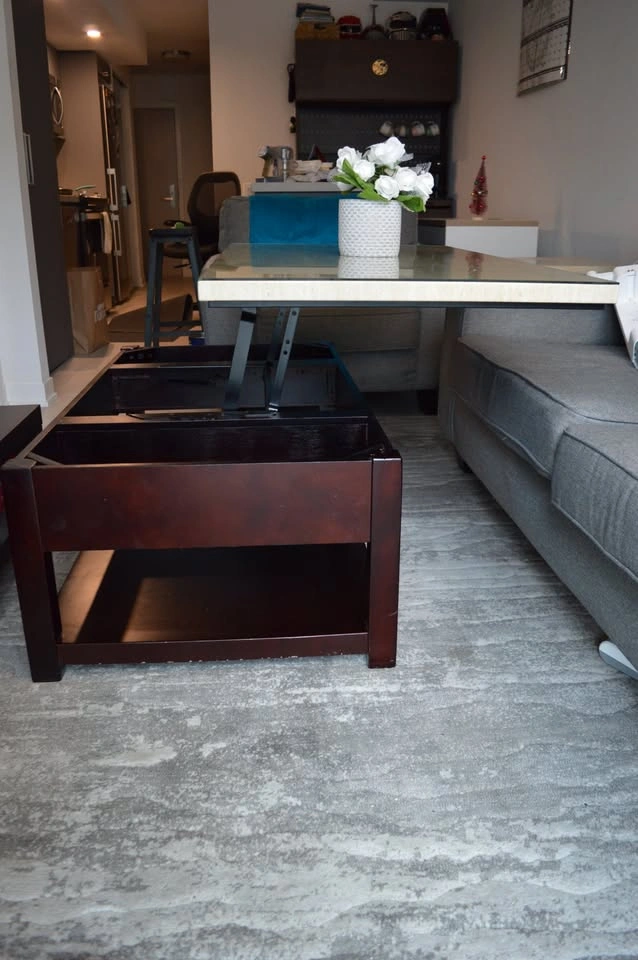 Rectangular Center Table with Storage - photo 4